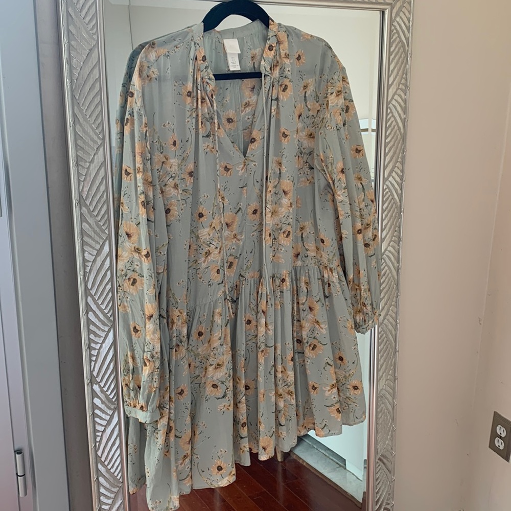 H&M Balloon Sleeve Dress